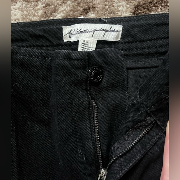 Free People Black Denim Jeans - Picture 4 of 8
